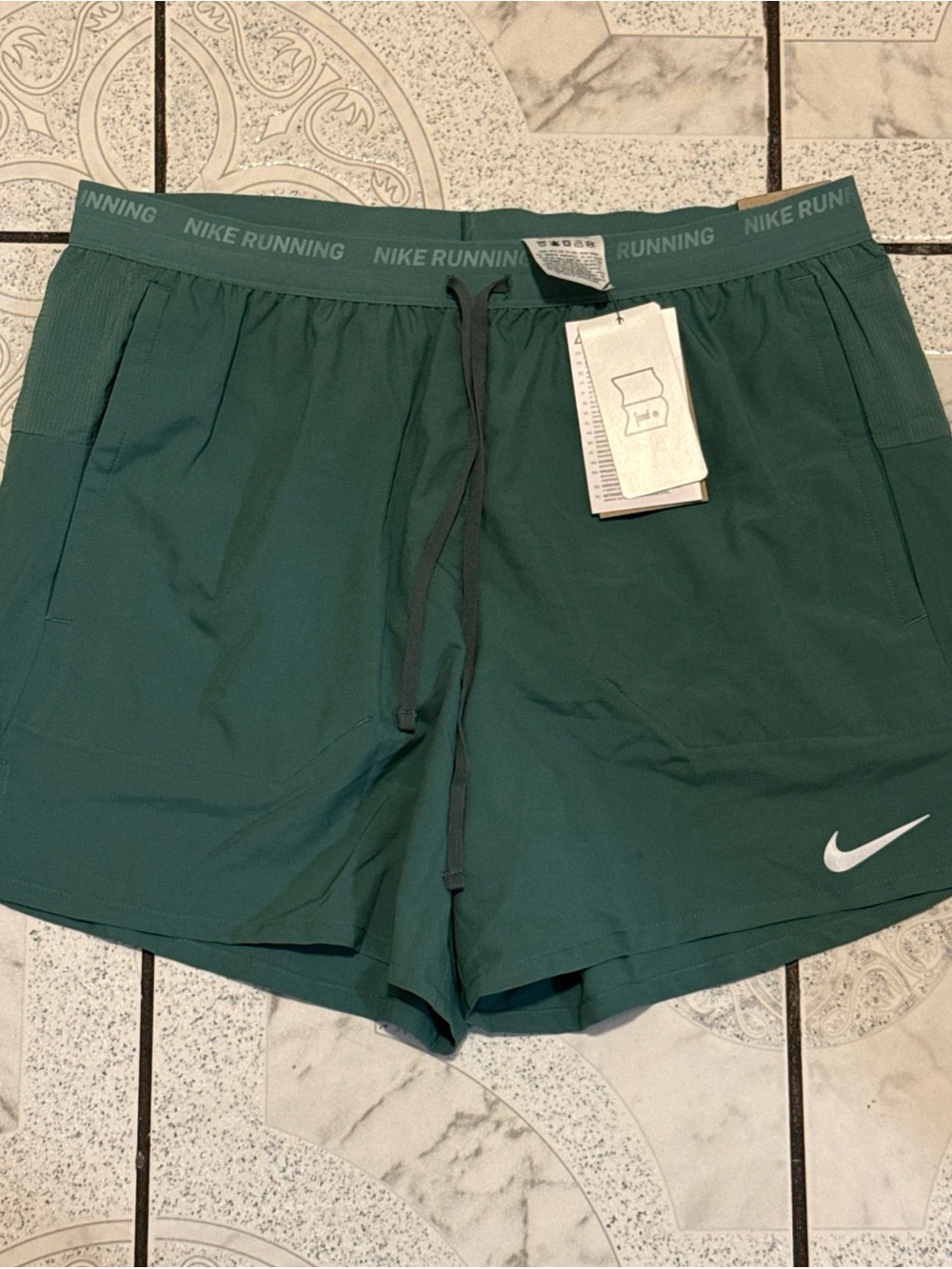 New Nike Flex Stride 5” Lined Running Shorts Green Men’s Size Medium DM4755-361